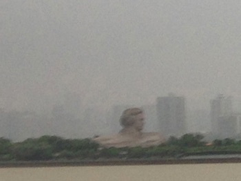 Giant bust of Mao
Changsha